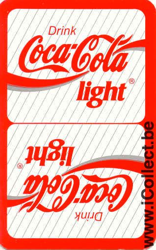 Single Swap Playing Cards Coca-Cola Light (PS01-09C) - Click Image to Close