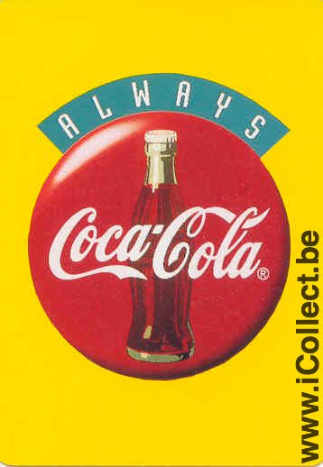 Single Swap Playing Cards Coca-Cola Always (PS01-11B) - Click Image to Close
