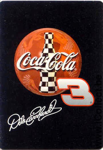 Single Swap Playing Cards Coca-Cola Nascar (PS01-01H)