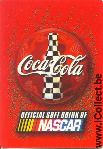 Single Swap Playing Cards Coca-Cola Nascar (PS01-12E)