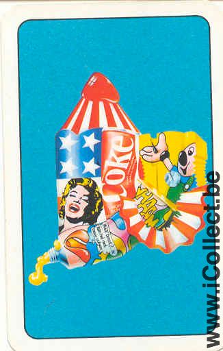 Single Swap Playing Cards Coca-Cola (PS03-56B) - Click Image to Close
