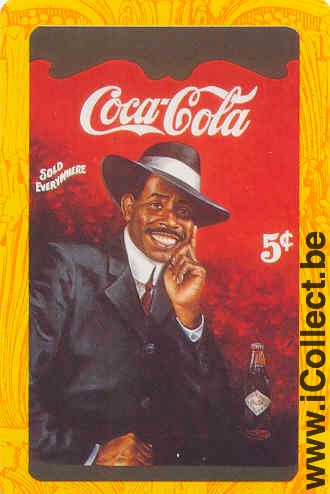 Single Swap Playing Cards Coca-Cola (PS01-06E) - Click Image to Close
