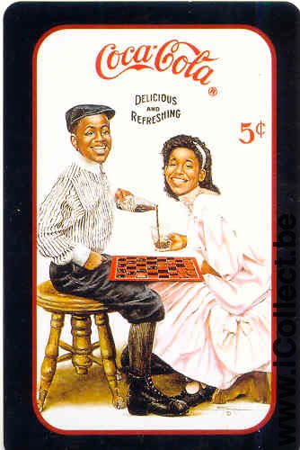 Single Swap Playing Cards Coca-Cola Kids (PS01-05F)