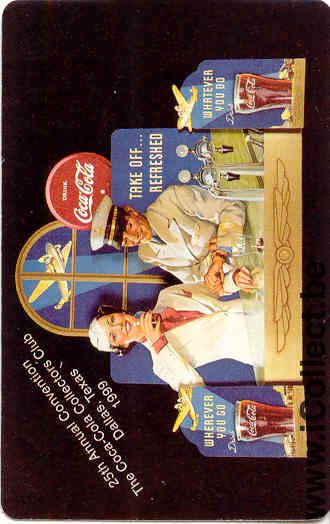 Single Swap Playing Cards Coca-Cola (PS01-07A) - Click Image to Close