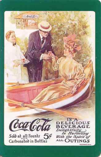 Single Swap Playing Cards Coca-Cola (PS07-59I)