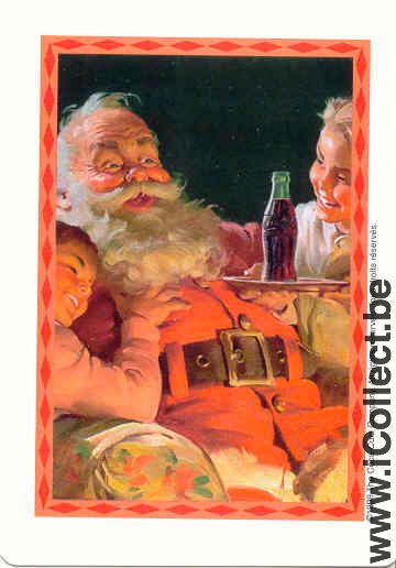 Single Swap Playing Cards Coca-Cola Santa Claus (PS06-21H)