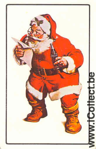 Single Swap Playing Cards Coca-Cola Santa Claus (PS01-09A)