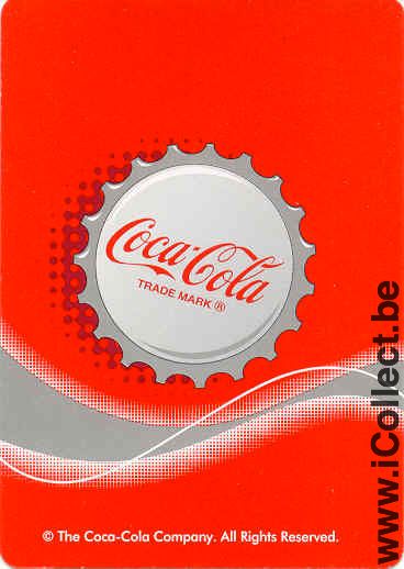Single Swap Playing Cards Coca-Cola Capsule (PS01-01I) - Click Image to Close