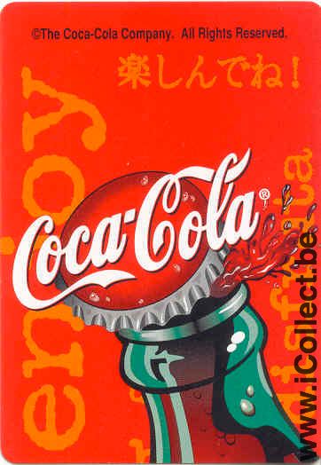 Single Swap Playing Cards Coca-Cola Capsule (PS01-02A)