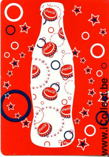 Single Swap Playing Cards Coca-Cola Bottle (PS01-01C) - Click Image to Close