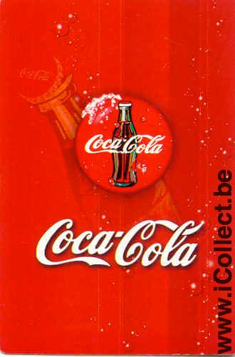 Single Swap Playing Cards Coca-Cola Bottle (PS01-06B) - Click Image to Close