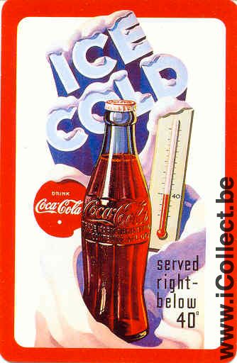 Single Swap Playing Cards Coca-Cola (PS01-12A) - Click Image to Close