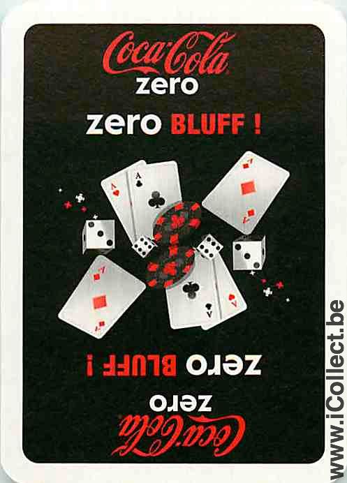 Single Swap Playing Cards Coca-Cola Zero (PS13-31A)