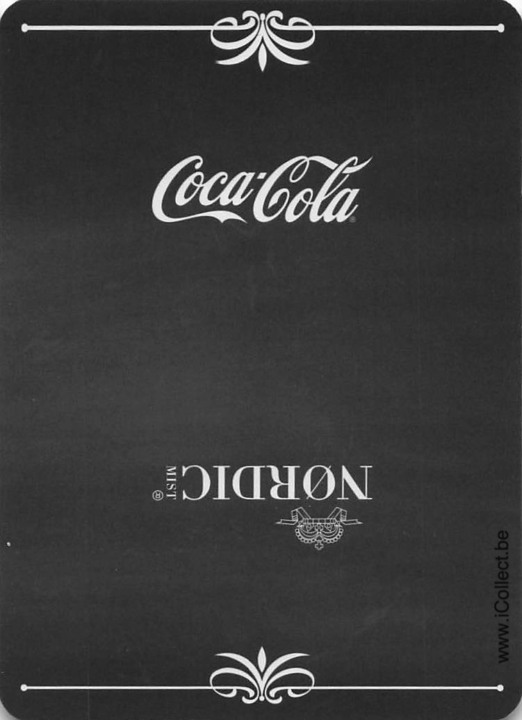 Single Swap Playing Cards Coca-Cola Nordic (PS09-14A) - Click Image to Close