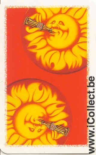 Single Swap Playing Cards Coca-Cola Sun (PS01-24A) - Click Image to Close