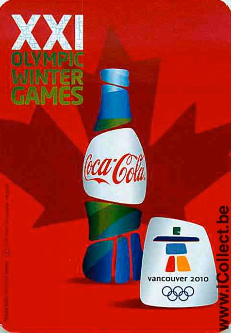 Single Swap Playing Cards Coca-Cola Vancouver (PS08-27F) - Click Image to Close