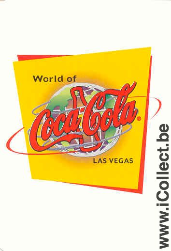 Single Swap Playing Cards Coca-Cola Las Vegas (PS01-13H) - Click Image to Close
