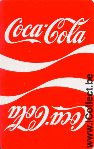 Single Swap Playing Cards Coca-Cola (PS01-09F) - Click Image to Close