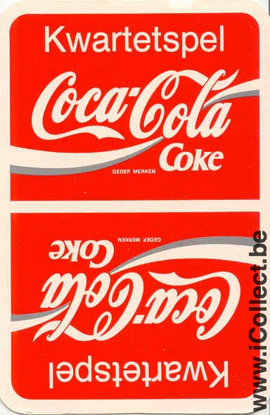 Single Swap Playing Cards Coca-Cola Kwartetspel (PS04-02A) - Click Image to Close
