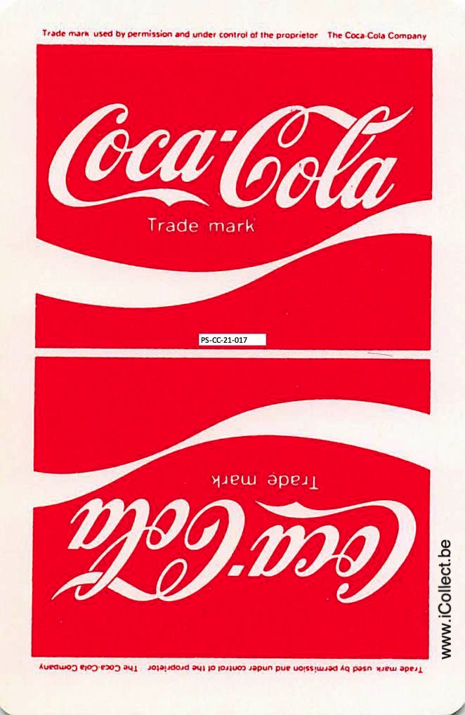 Single Swap Playing Cards Coca-Cola (PS09-10E)