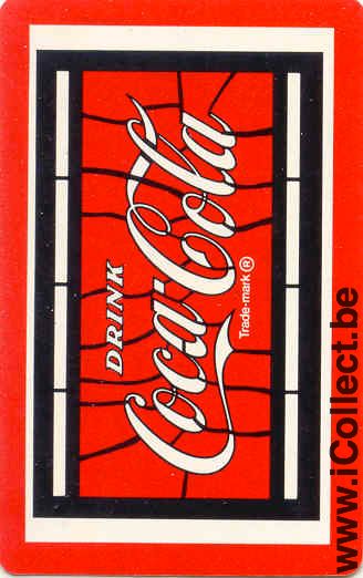 Single Swap Playing Cards Coca-Cola (PS04-04F) - Click Image to Close
