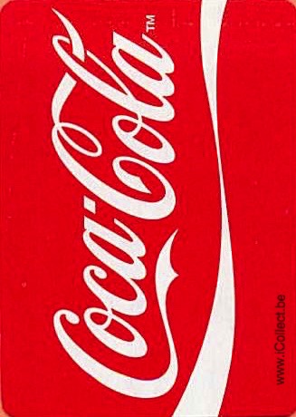 Single Swap Playing Cards Coca-Cola ** Mini ** (PS07-60C)