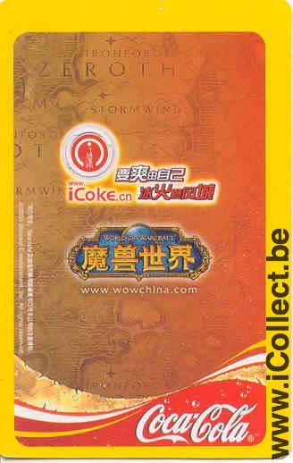 Single Swap Playing Cards Coca-Cola (PS01-03D) - Click Image to Close