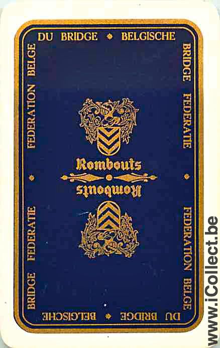 Single Swap Playing Cards Coffee Rombouts (PS06-03G)