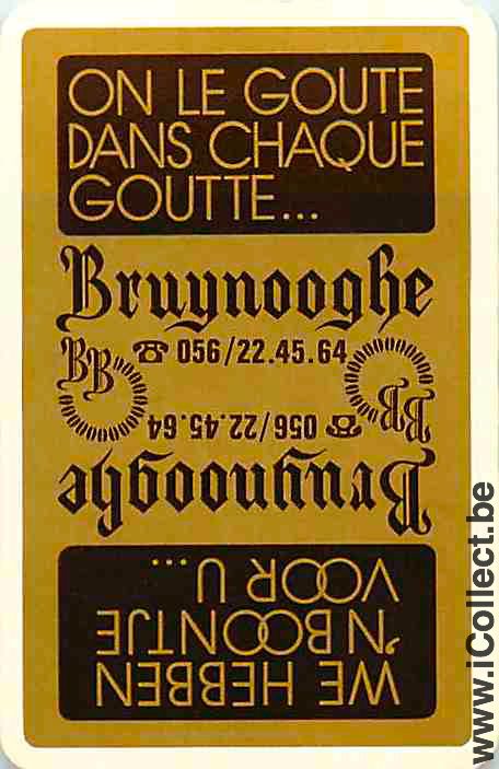 Single Swap Playing Cards Coffee Bruynooghe (PS06-05A)