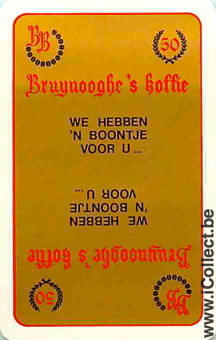 Single Swap Playing Cards Coffee Bruynooghe (PS06-05B)