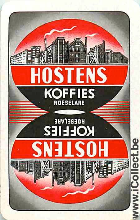 Single Swap Playing Cards Coffee Hostens (PS06-06C) - Click Image to Close