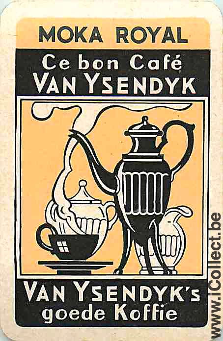 Single Swap Playing Cards Coffee Van Ysendyk (PS06-06G) - Click Image to Close