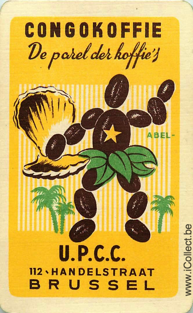 Single Swap Playing Cards Coffee Cafe du Congo (PS22-37C) - Click Image to Close