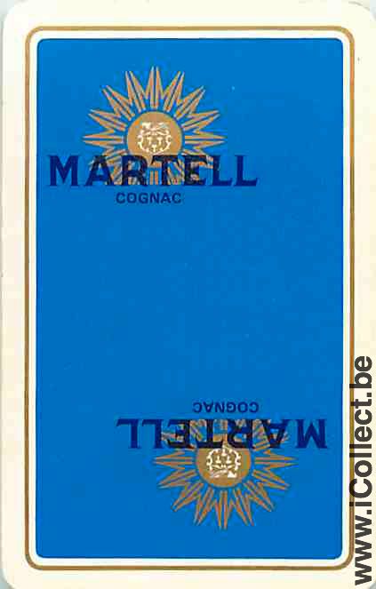 Single Swap Playing Cards Alcohol Cognac Martell (PS06-11E)