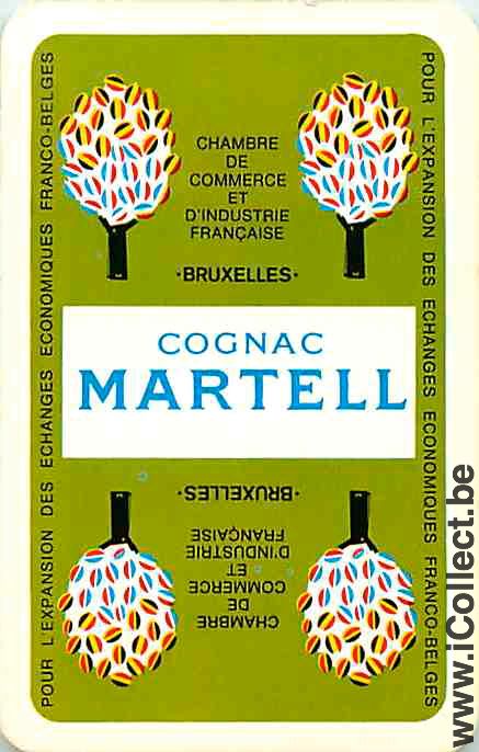 Single Swap Playing Cards Alcohol Cognac Martell (PS22-41B) - Click Image to Close