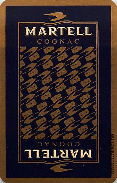 Single Swap Playing Cards Alcohol Cognac Martell (PS02-30I) - Click Image to Close