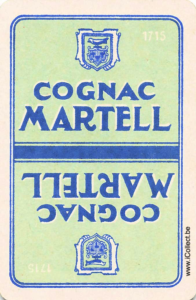 Single Swap Playing Cards Cognac Martell (PS23-49C)