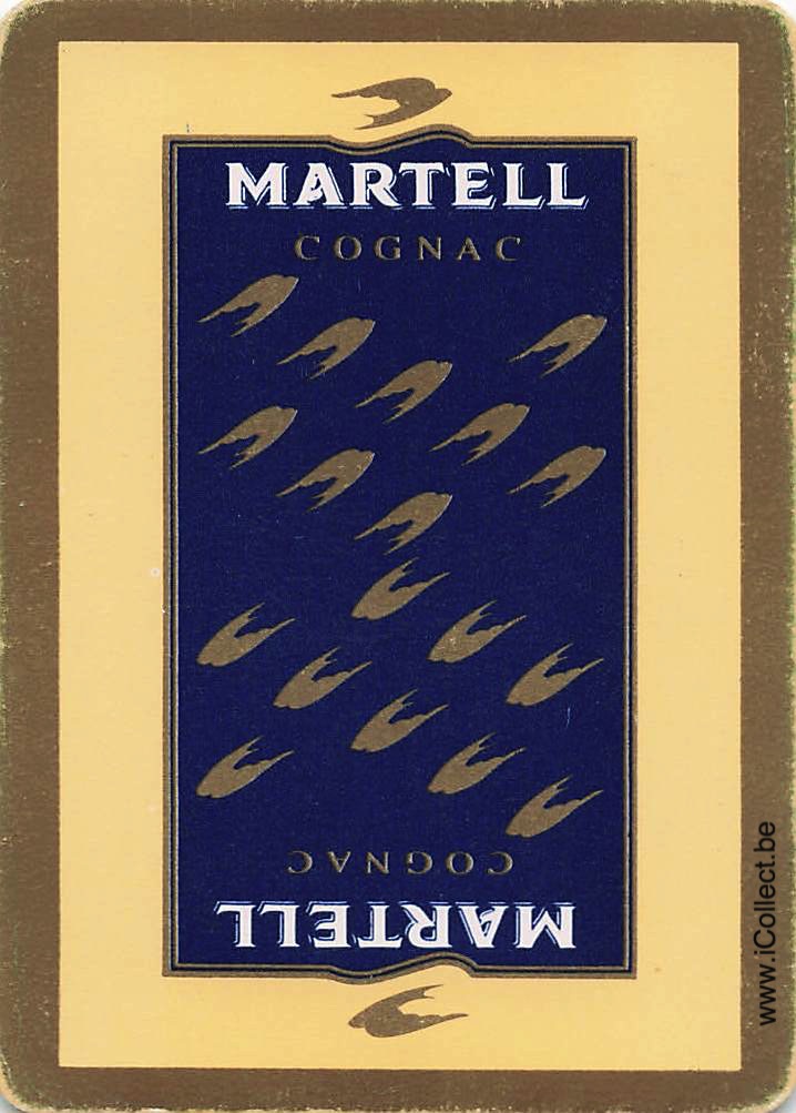 Single Swap Playing Cards Cognac Martell (PS23-51C)