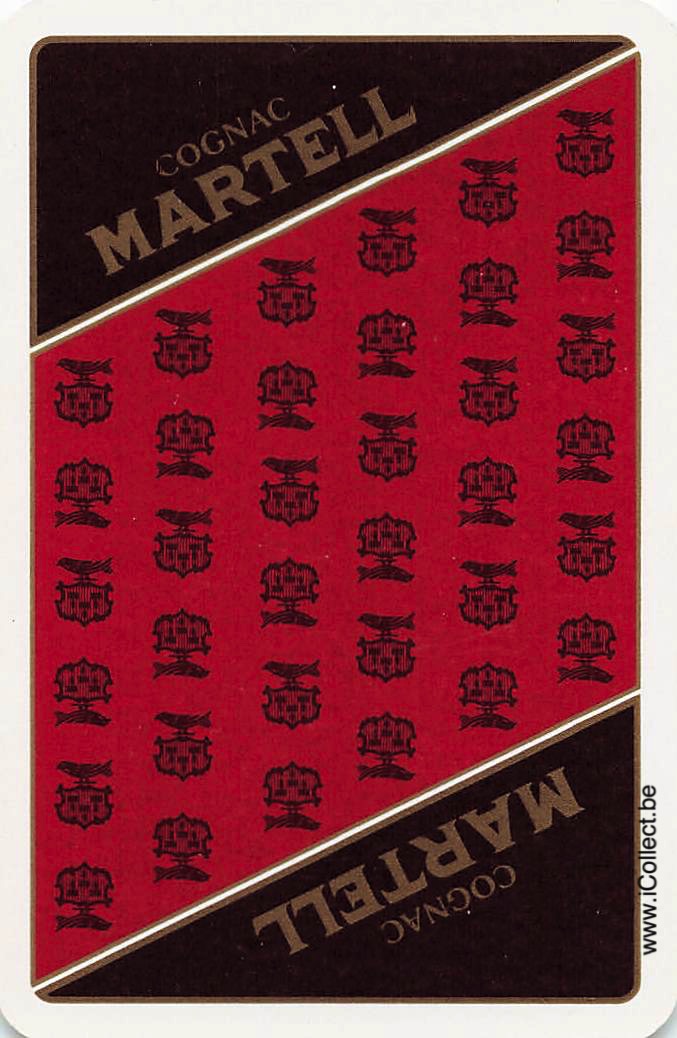 Single Swap Playing Cards Cognac Martell (PS23-51D)