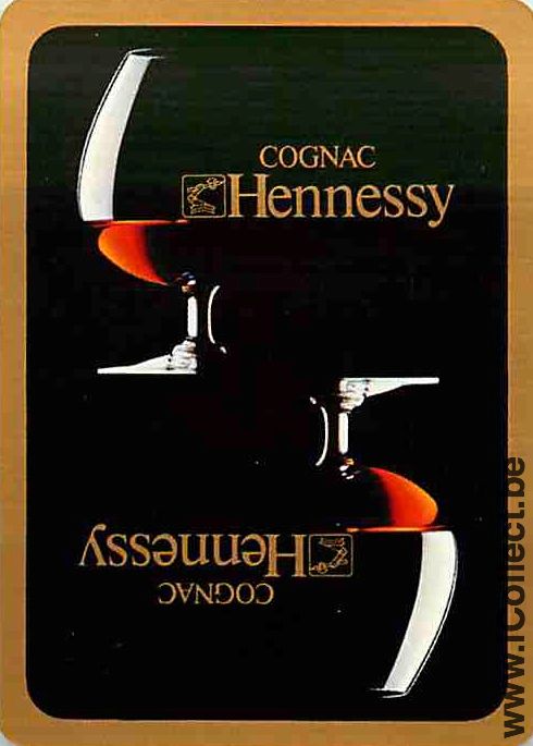 Single Swap Playing Cards Cognac Cognac Hennessy (PS22-42D) - Click Image to Close