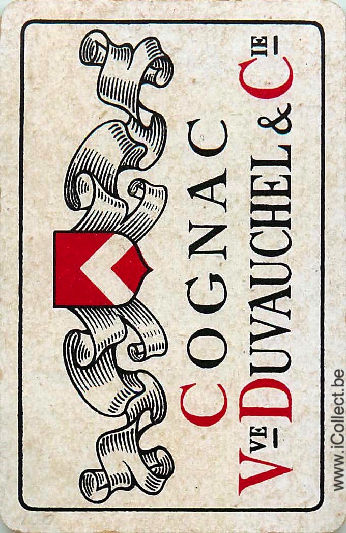 Single Swap Playing Cards Cognac Veuve Duvauchel (PS22-06I)