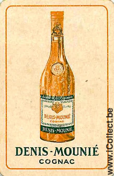 Single Swap Playing Cards Alcohol Cognac Denis-Mounie (PS22-45E) - Click Image to Close