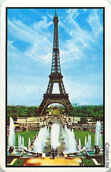 Single Swap Playing Cards Country France Tour Eiffel (PS17-18I)
