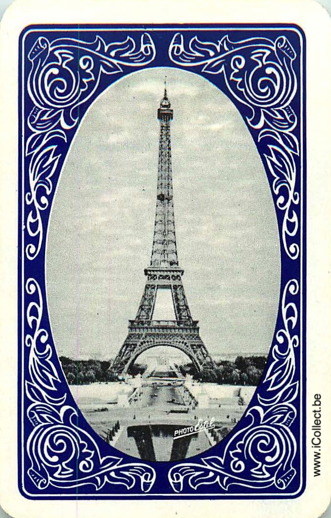 Single Swap Playing Cards Country Tour Eiffel (PS24-03A)