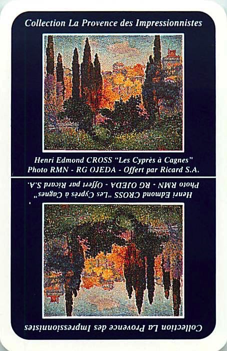 Single Playing Cards Country France Provence (PS16-60A)