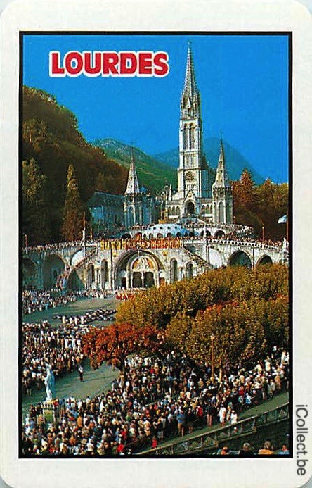 Single Swap Playing Cards Country France Lourdes (PS17-17A)