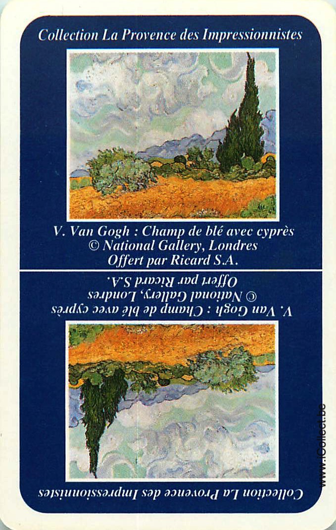 Single Swap Playing Cards Country Collection Provence (PS15-05E) - Click Image to Close