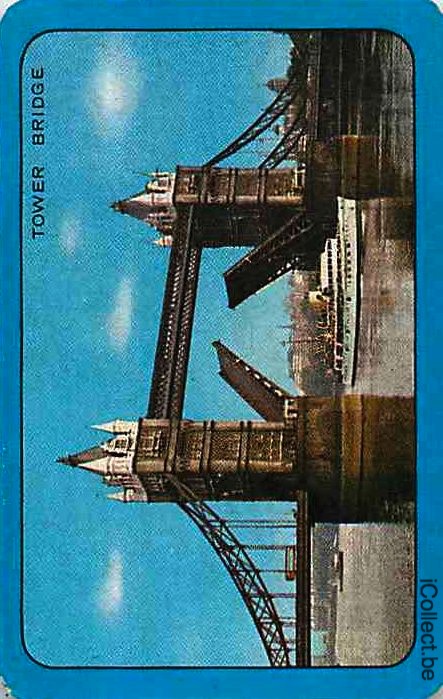 Single Swap Playing Cards Country UK Tower Bridge (PS17-40B)