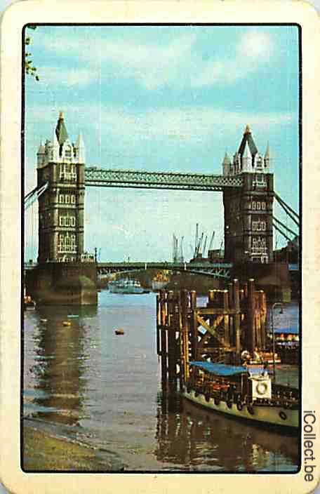 Single Swap Playing Cards Country UK Tower Bridge (PS17-40D)