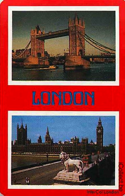 Single Swap Playing Cards Country UK Tower Bridge (PS17-40F)